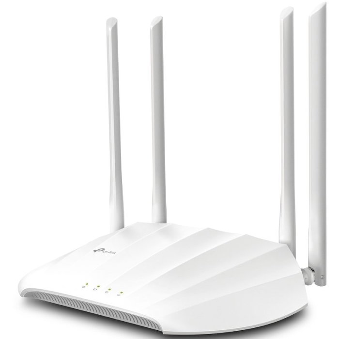 TP-Link Punto de Acceso WiFi 6 AX1800 TL-WA1801, Doble Banda 1800 Mbps, PoE, 4 Antenas, WPA3, Multi-Modo (AP/Extensor/Cliente), Puerto Gigabit